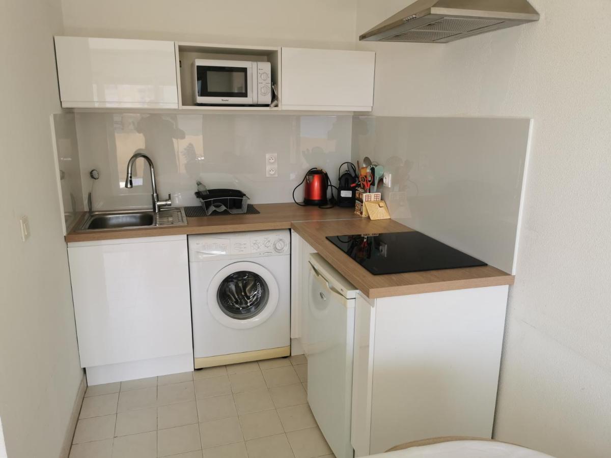 Antibes Les Pins 2 Pieces Vue Mer Piscine Parking Apartment Ngoại thất bức ảnh